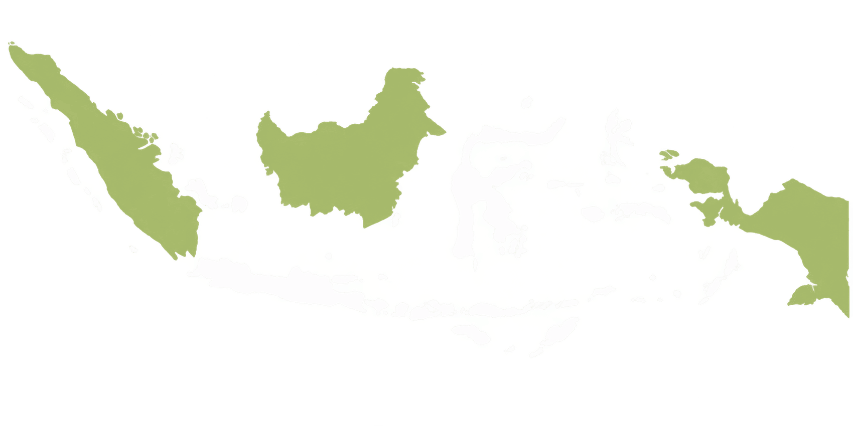 Map highlighting Canopy Carbon's focus across Indonesia